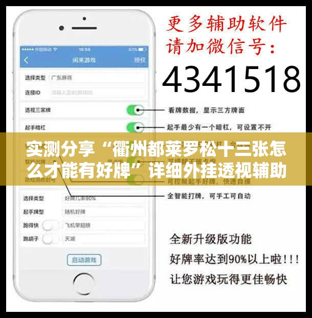 实测分享“衢州都莱罗松十三张怎么才能有好牌”详细外挂透视辅助软件教程