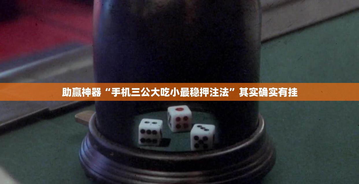 助赢神器“手机三公大吃小最稳押注法”其实确实有挂