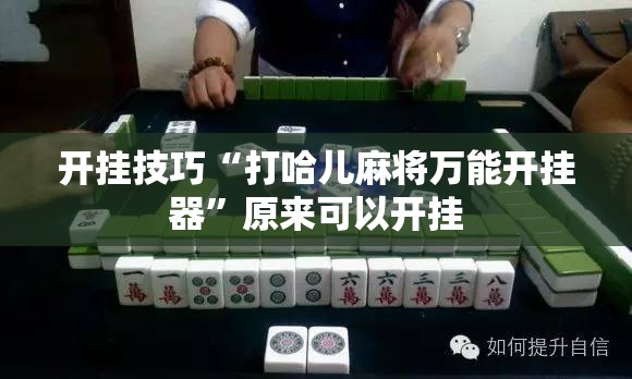 开挂技巧“打哈儿麻将万能开挂器	”原来可以开挂