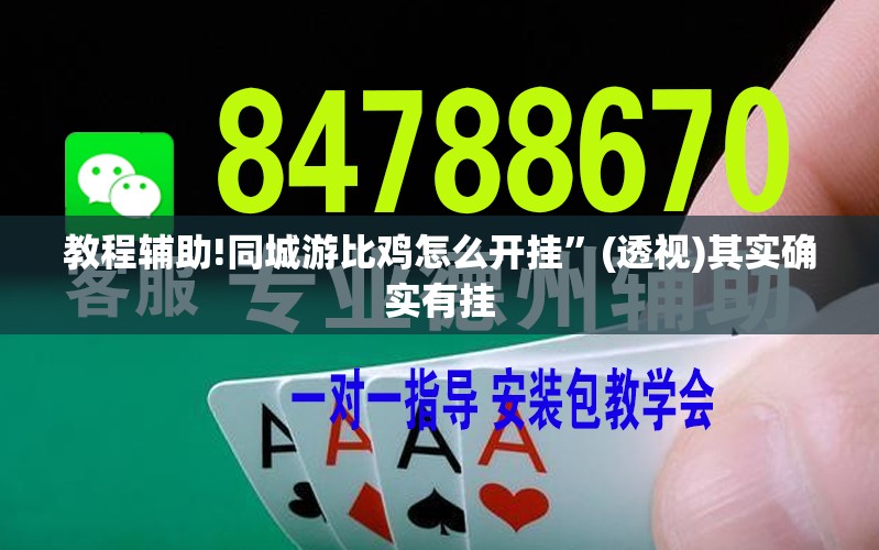 教程辅助!同城游比鸡怎么开挂”(透视)其实确实有挂