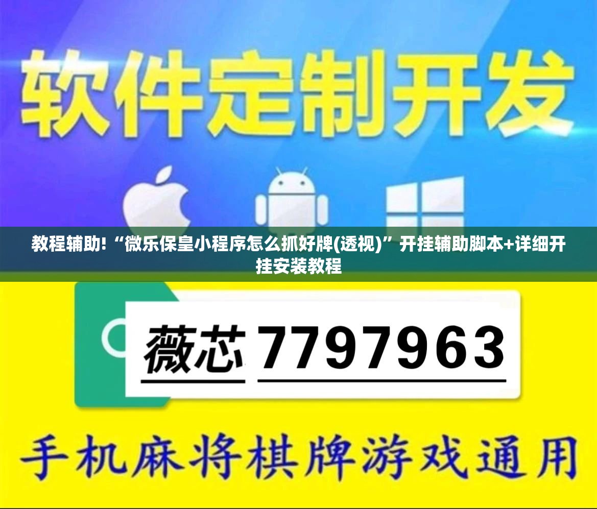 教程辅助!“微乐保皇小程序怎么抓好牌(透视)	”开挂辅助脚本+详细开挂安装教程