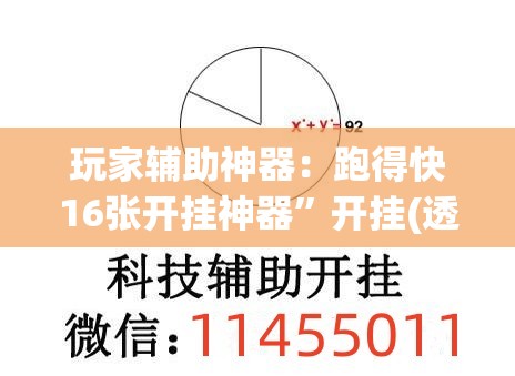 玩家辅助神器：跑得快16张开挂神器”开挂(透视)辅助教程