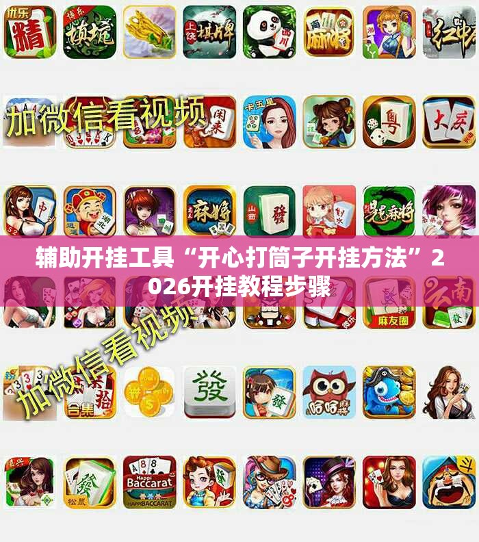 辅助开挂工具“开心打筒子开挂方法”2026开挂教程步骤