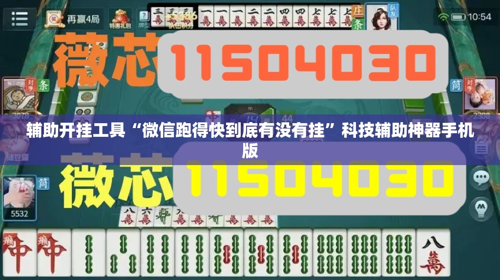 辅助开挂工具“微信跑得快到底有没有挂	”科技辅助神器手机版