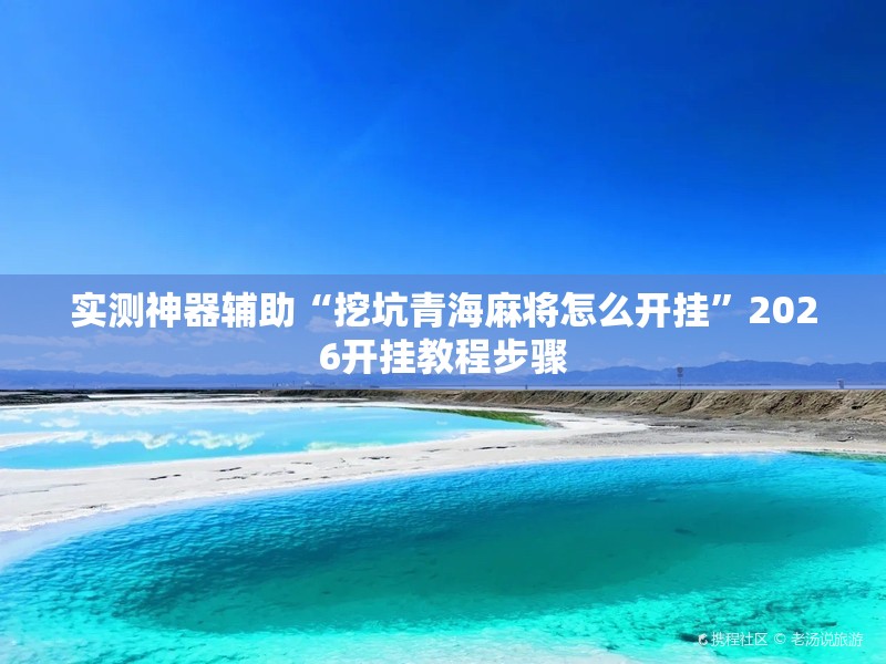 实测神器辅助“挖坑青海麻将怎么开挂”2026开挂教程步骤