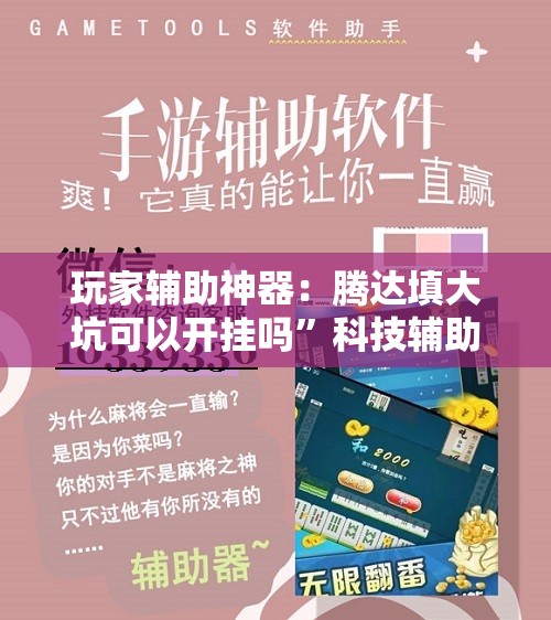 玩家辅助神器：腾达填大坑可以开挂吗”科技辅助神器手机版