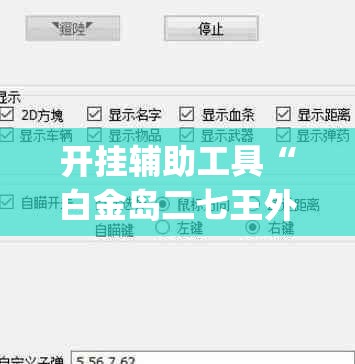 开挂辅助工具“白金岛二七王外卦辅助软件下载(透视)”开挂辅助脚本+详细开挂安装教程
