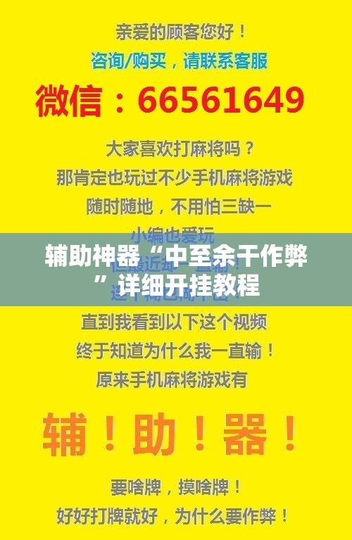 辅助神器“中至余干作弊”详细开挂教程