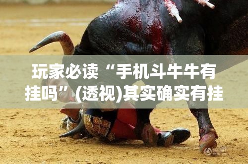 玩家必读“手机斗牛牛有挂吗	”(透视)其实确实有挂