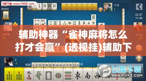 辅助神器“雀神麻将怎么打才会赢”(透视挂)辅助下载教程