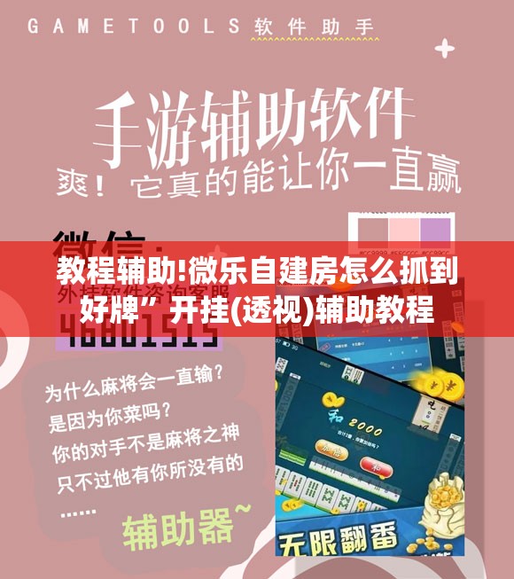 教程辅助!微乐自建房怎么抓到好牌”开挂(透视)辅助教程