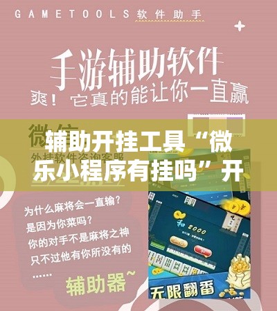 辅助开挂工具“微乐小程序有挂吗”开挂辅助脚本+详细开挂安装教程