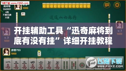开挂辅助工具“迅奇麻将到底有没有挂”详细开挂教程