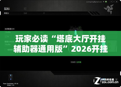 玩家必读“塔底大厅开挂辅助器通用版”2026开挂教程步骤