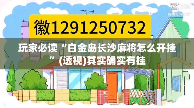 玩家必读“白金岛长沙麻将怎么开挂”(透视)其实确实有挂