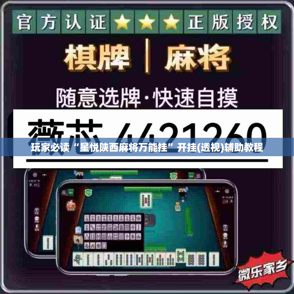 玩家必读“星悦陕西麻将万能挂”开挂(透视)辅助教程