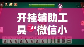 开挂辅助工具“微信小程序微乐跑得快有挂吗”科技辅助神器手机版
