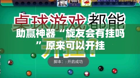 助赢神器“旋友会有挂吗	”原来可以开挂