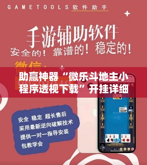 助赢神器“微乐斗地主小程序透视下载”开挂详细教程