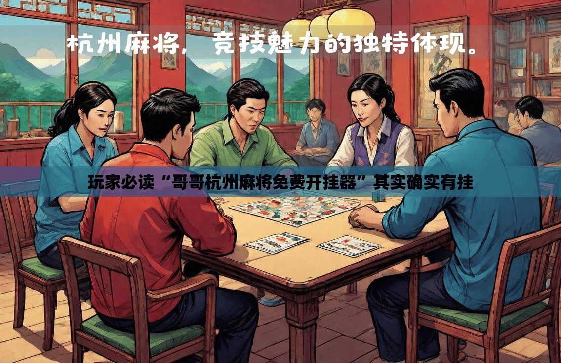 玩家必读“哥哥杭州麻将免费开挂器”其实确实有挂