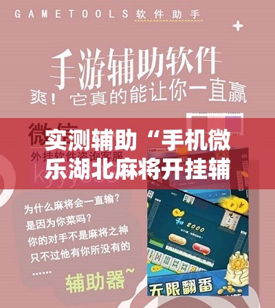 实测辅助“手机微乐湖北麻将开挂辅助器通用版”2026开挂教程步骤