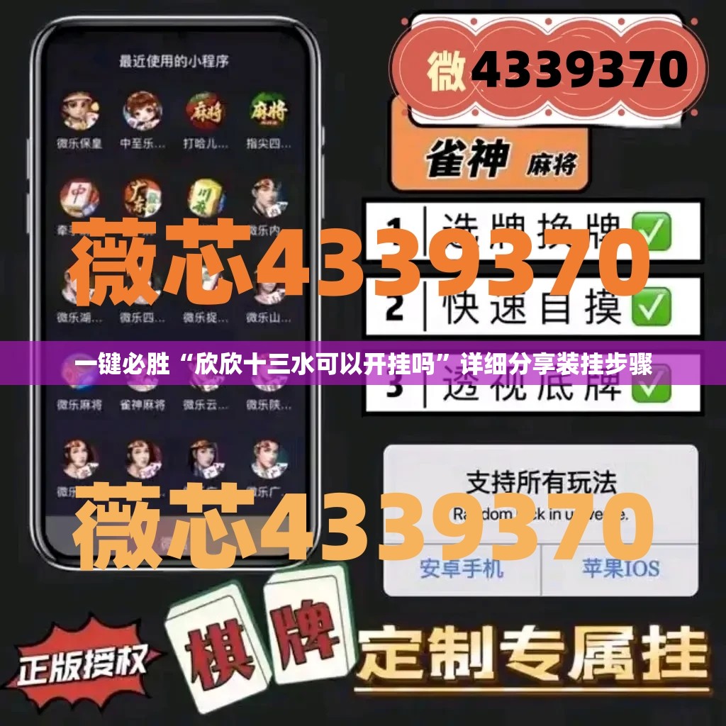 一键必胜“欣欣十三水可以开挂吗”详细分享装挂步骤