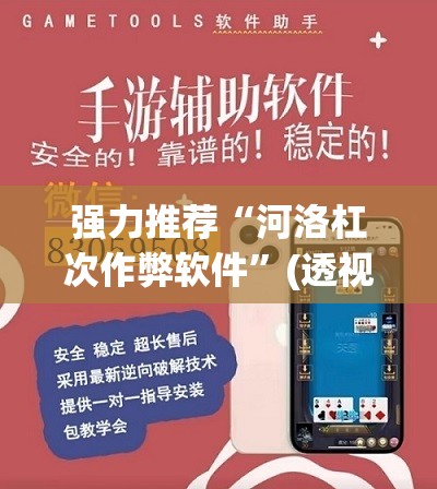 强力推荐“河洛杠次作弊软件”(透视挂)辅助下载教程