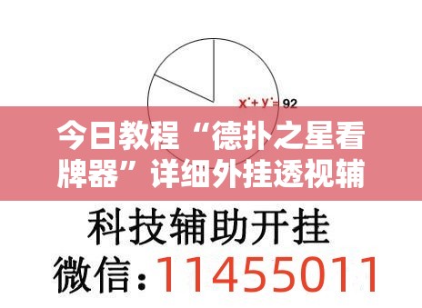 今日教程“德扑之星看牌器”详细外挂透视辅助软件教程