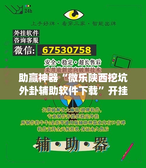 助赢神器“微乐陕西挖坑外卦辅助软件下载”开挂(透视)辅助神器