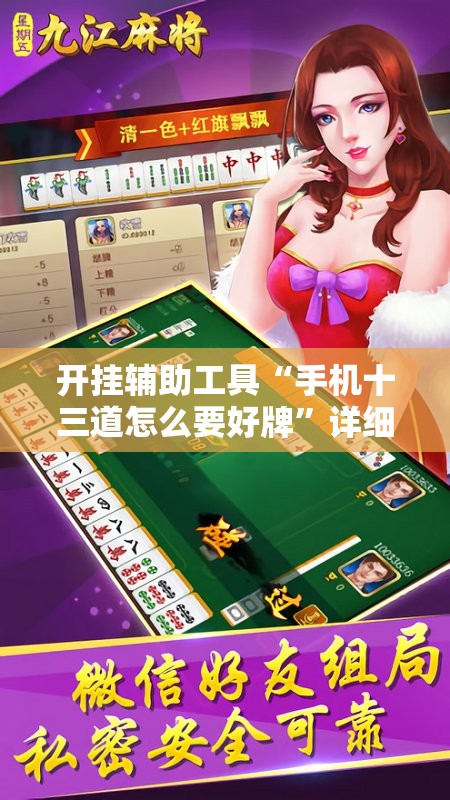 开挂辅助工具“手机十三道怎么要好牌”详细分享装挂步骤