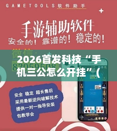 2026首发科技“手机三公怎么开挂”(免费)开挂辅助教学(最新辅助开挂教程)