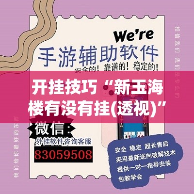 开挂技巧“新玉海楼有没有挂(透视)	”开挂辅助脚本+详细开挂安装教程