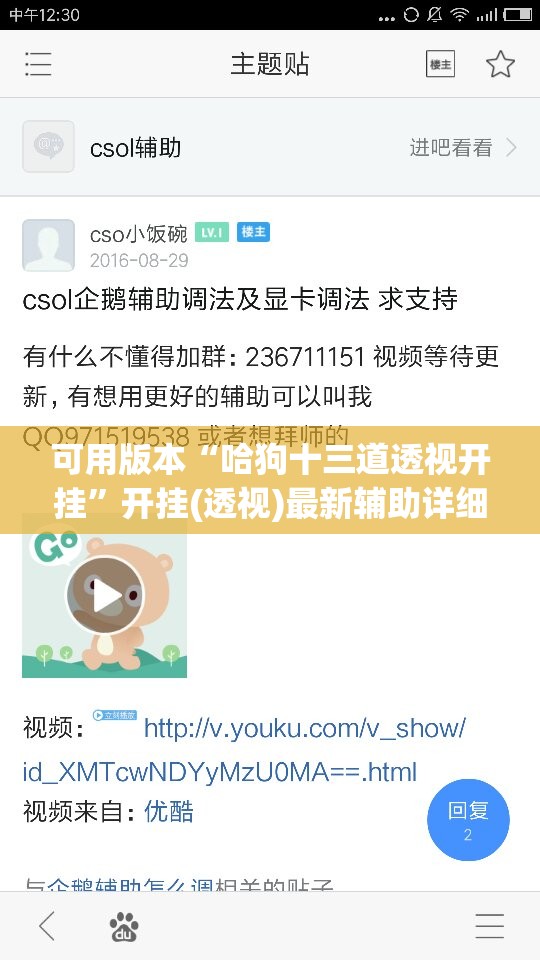 可用版本“哈狗十三道透视开挂”开挂(透视)最新辅助详细