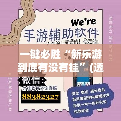 一键必胜“新乐游到底有没有挂”(透视挂)辅助下载教程