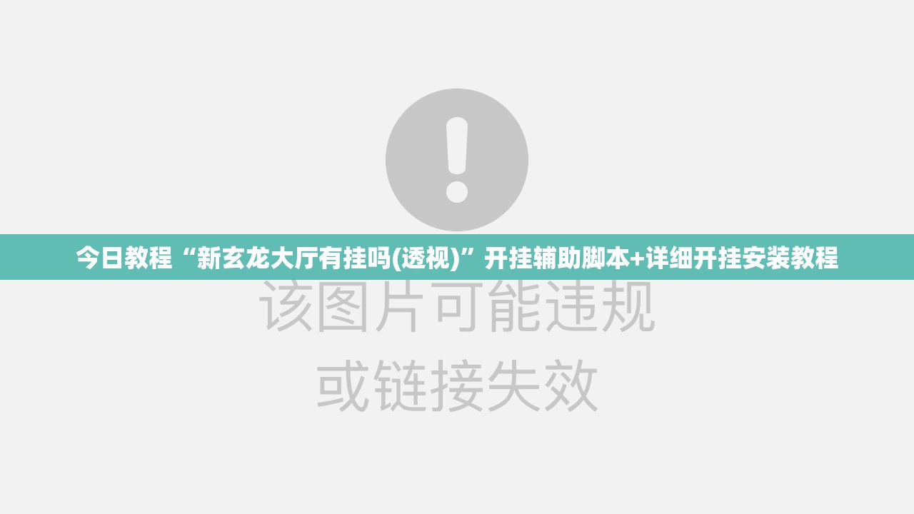今日教程“新玄龙大厅有挂吗(透视)”开挂辅助脚本+详细开挂安装教程