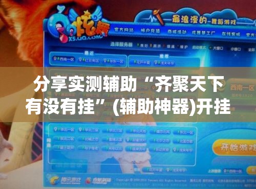 分享实测辅助“齐聚天下有没有挂”(辅助神器)开挂详细教程
