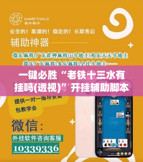 一键必胜“老铁十三水有挂吗(透视)”开挂辅助脚本+详细开挂安装教程