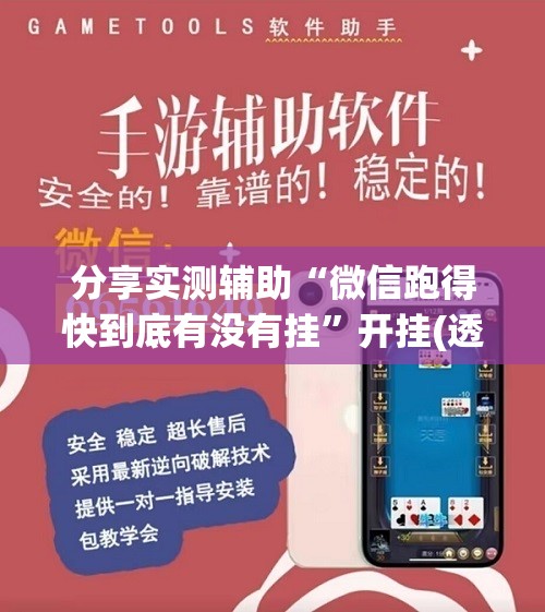 分享实测辅助“微信跑得快到底有没有挂”开挂(透视)辅助神器