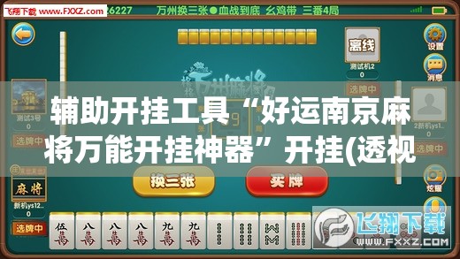 辅助开挂工具“好运南京麻将万能开挂神器	”开挂(透视)辅助神器
