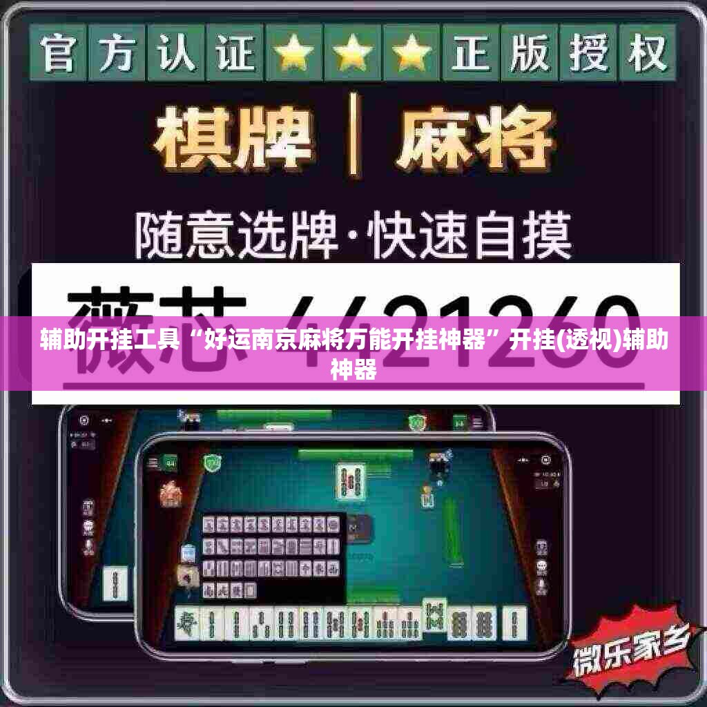 辅助开挂工具“好运南京麻将万能开挂神器”开挂(透视)辅助神器