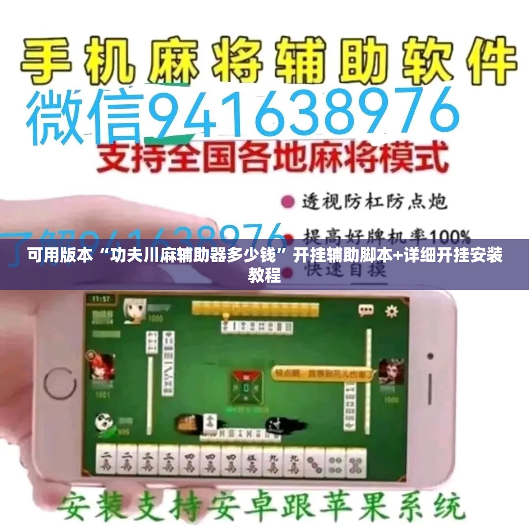 可用版本“功夫川麻辅助器多少钱”开挂辅助脚本+详细开挂安装教程