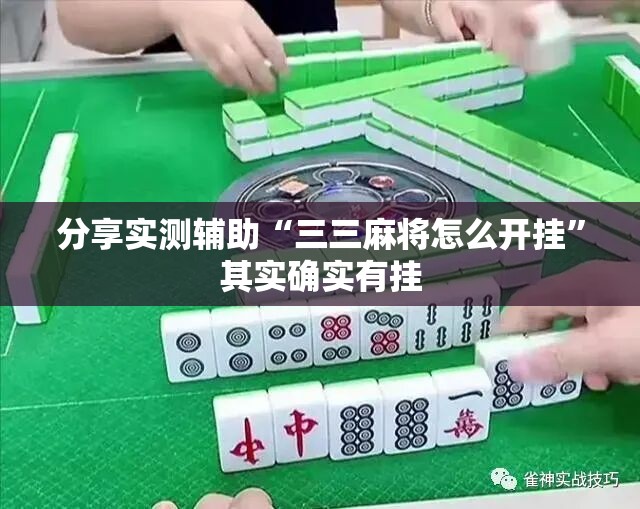 分享实测辅助“三三麻将怎么开挂”其实确实有挂