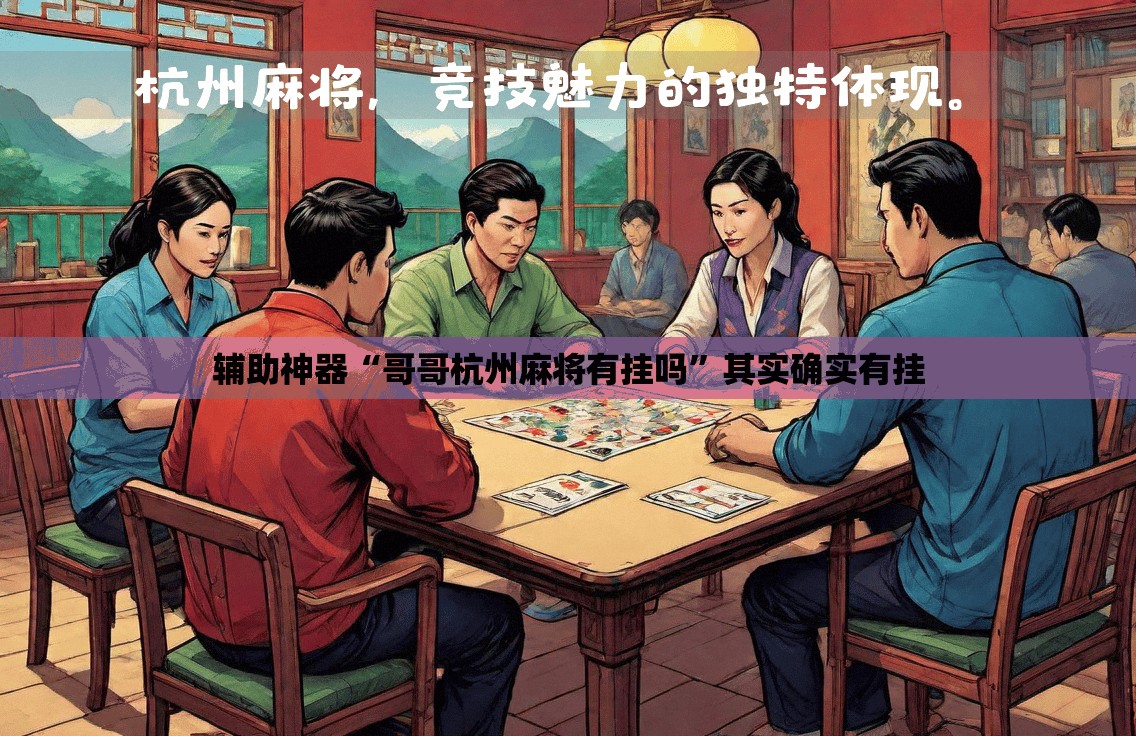 辅助神器“哥哥杭州麻将有挂吗”其实确实有挂