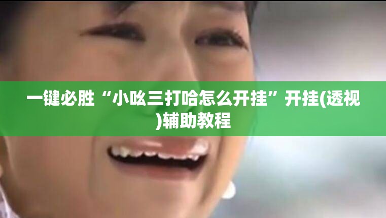 一键必胜“小吆三打哈怎么开挂”开挂(透视)辅助教程