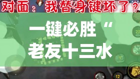 一键必胜“老友十三水怎么才能赢	”开挂(透视)辅助教程