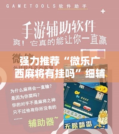 强力推荐“微乐广西麻将有挂吗”细辅助教程分享