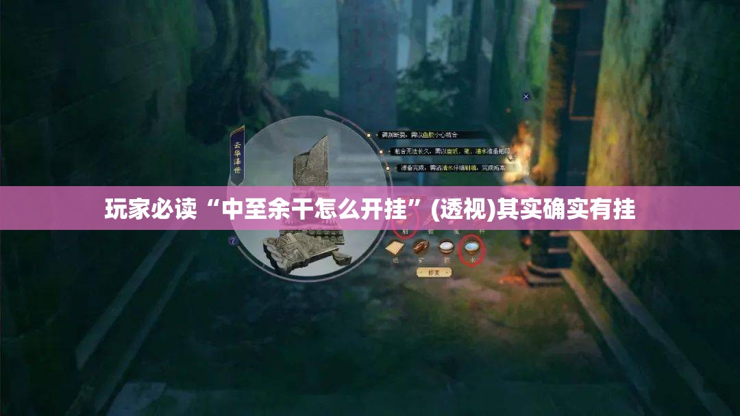 玩家必读“中至余干怎么开挂”(透视)其实确实有挂