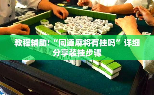 教程辅助!“同道麻将有挂吗”详细分享装挂步骤