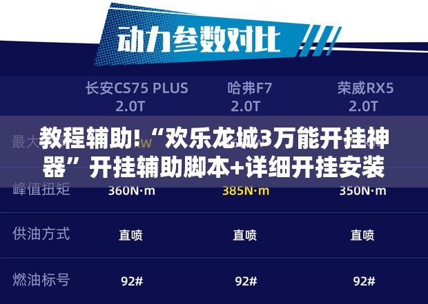 教程辅助!“欢乐龙城3万能开挂神器”开挂辅助脚本+详细开挂安装教程