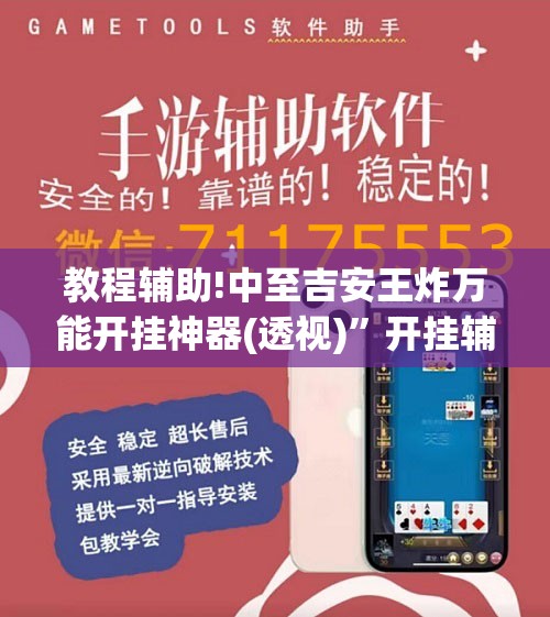 教程辅助!中至吉安王炸万能开挂神器(透视)”开挂辅助脚本+详细开挂安装教程